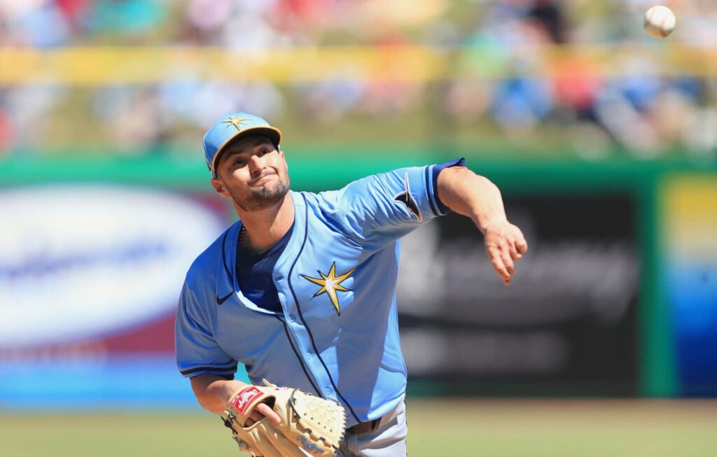 Shane McClanahan Placed on IL with Triceps Nerve Inflammation, Rays Name Ryan Pepiot Opening Day Starter